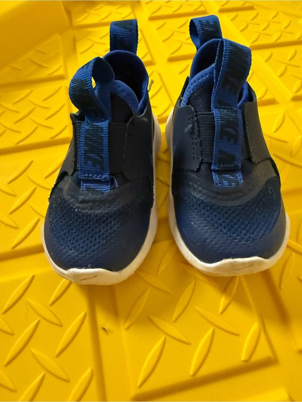 Nike Kids Navy Blue Slip-On Sneakers